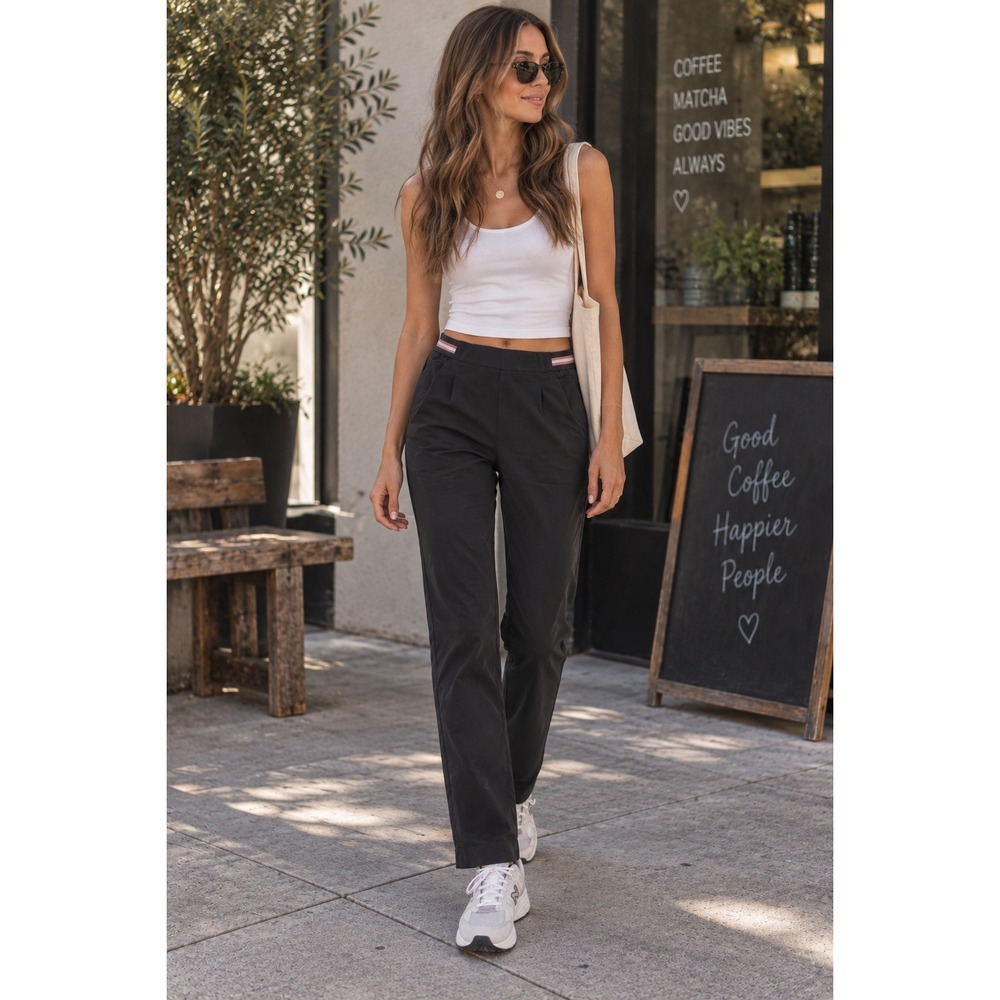 Zara‎ Pants Women XS Black Streetwear Gorpcore Minimalist